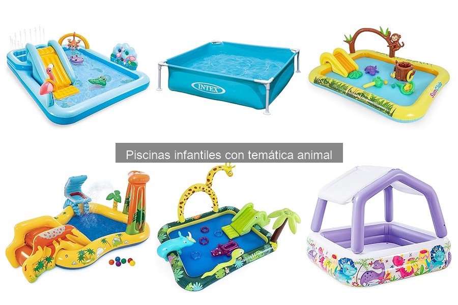Errores comunes en piscinas infantiles con temática animal