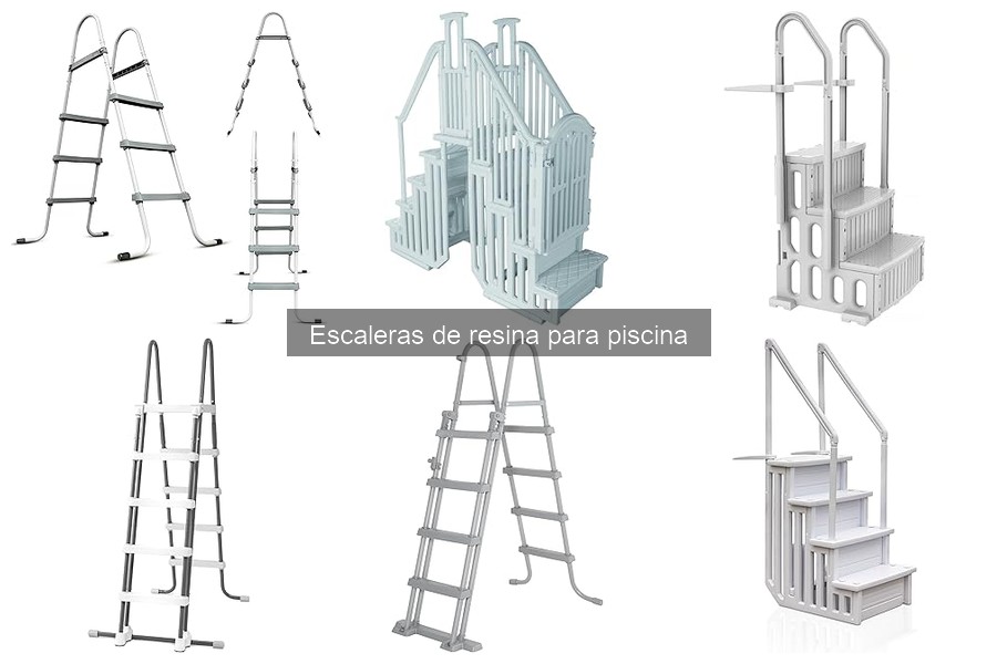 Escaleras de resina para piscina: características y beneficios
