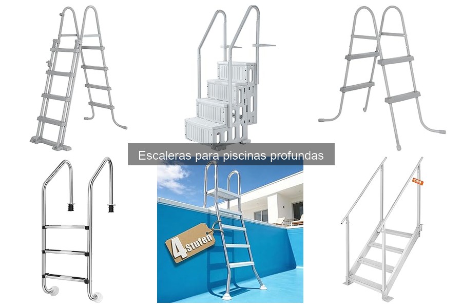 ** Escaleras para Piscinas Profundas: Seguridad para Niños