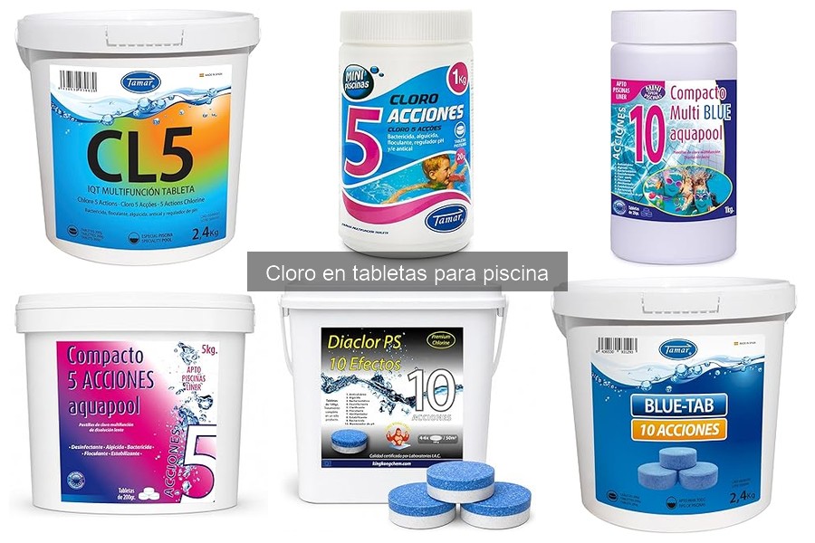 Guía de compra de tabletas de cloro para piscinas