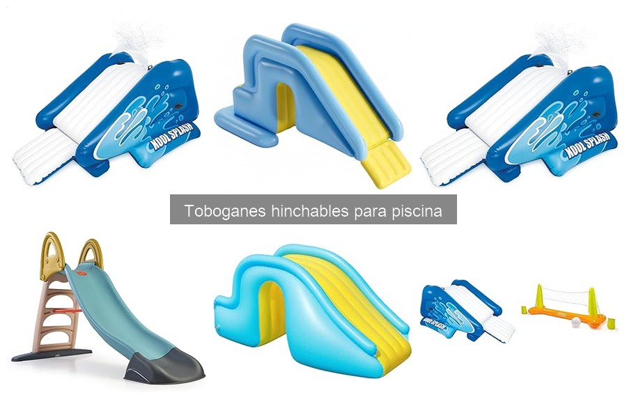Guía de compra de toboganes hinchables para piscina