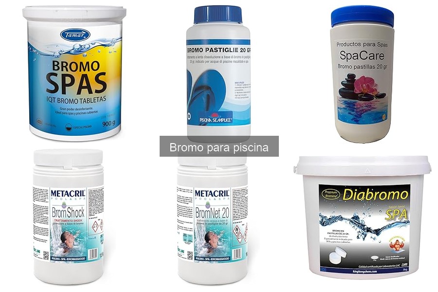 Guía para elegir el bromo adecuado para tu piscina