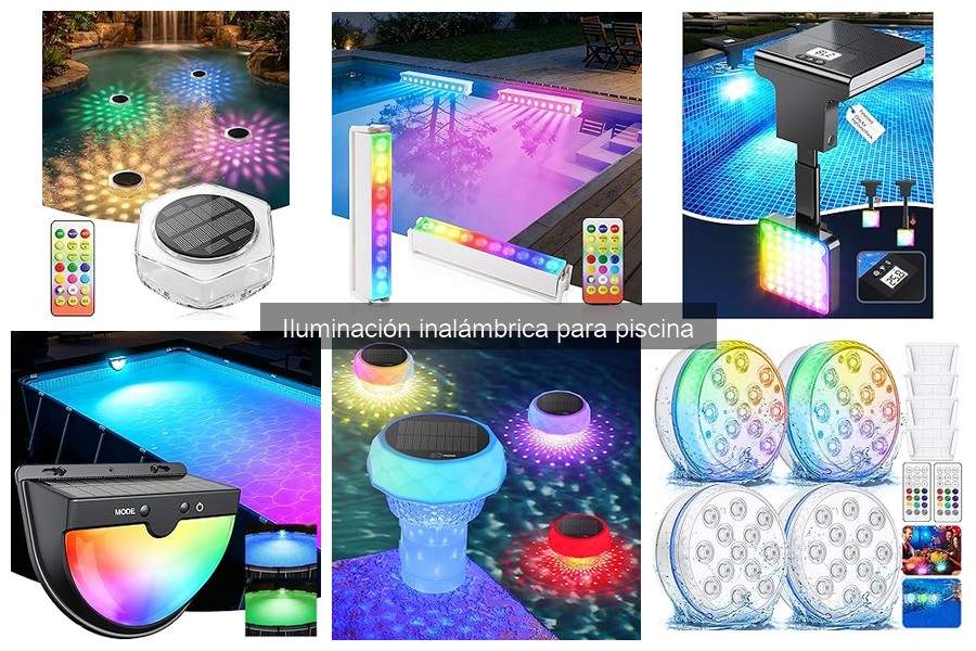 Guía para elegir la mejor iluminación inalámbrica para piscina
