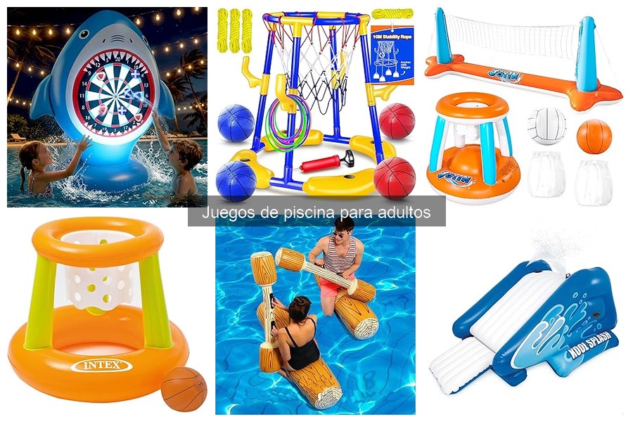 Ideas Creativas de Juegos de Piscina para Adultos