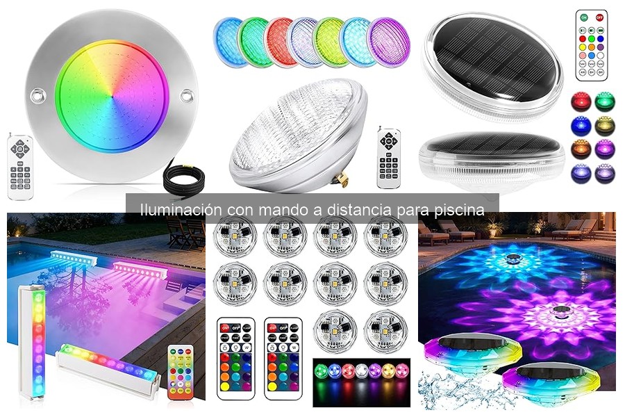 Iluminación con Mando a Distancia para Piscinas: ¿Qué es?