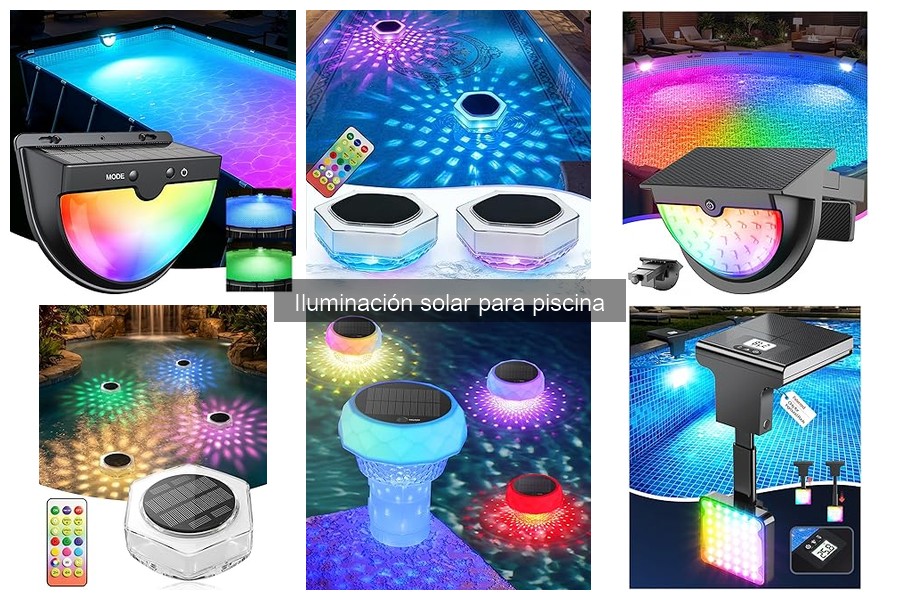 Iluminación solar para piscinas: ¿Qué son y sus ventajas?