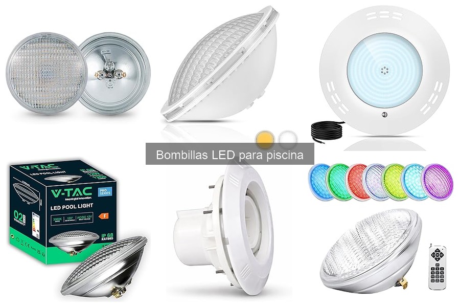 La mejor bombilla LED para piscina según su tamaño