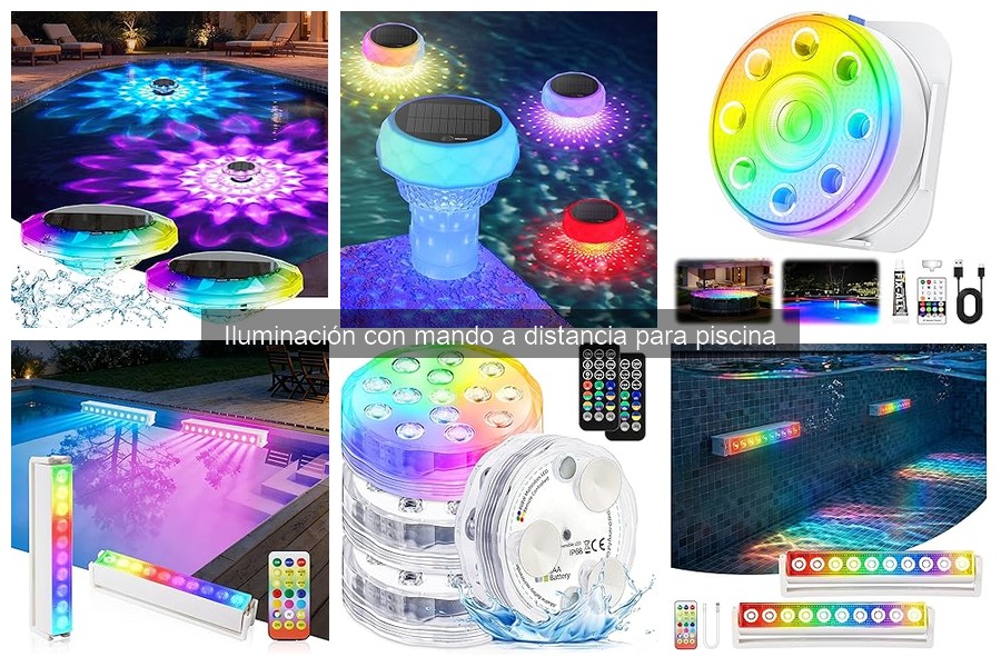 Las Mejores Marcas de Iluminación con Mando a Distancia para Piscina
