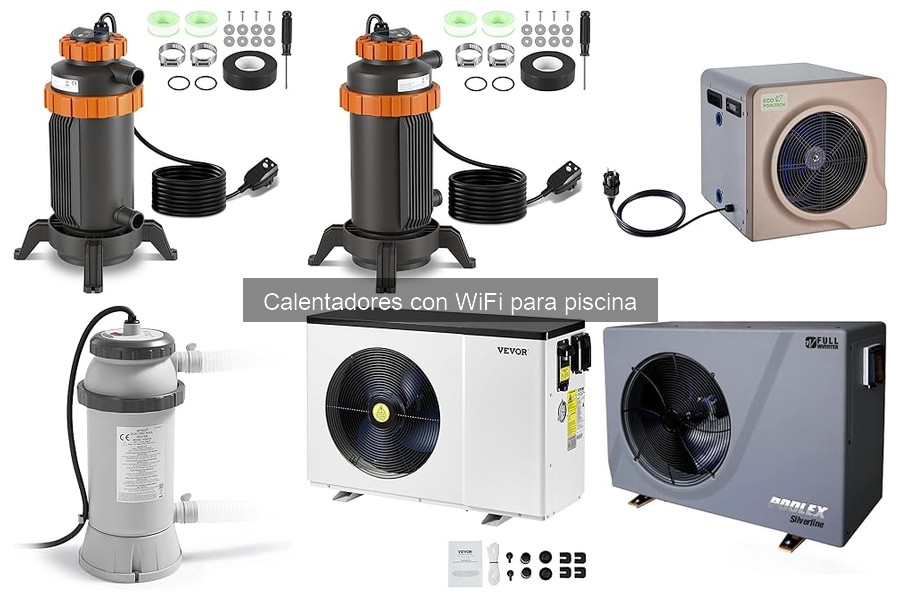 Mantenimiento de Calentadores con WiFi para Piscinas