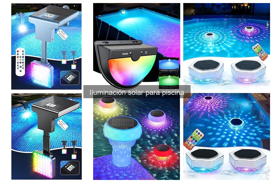 ** Mantenimiento de luces solares para piscina: Guía práctica