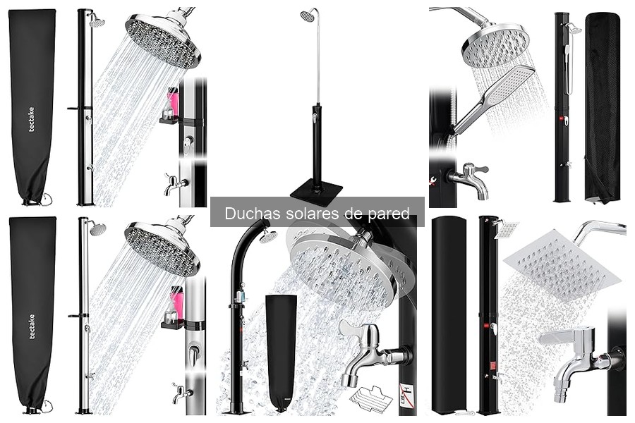 Mantenimiento Perfecto para Duchas Solares de Pared