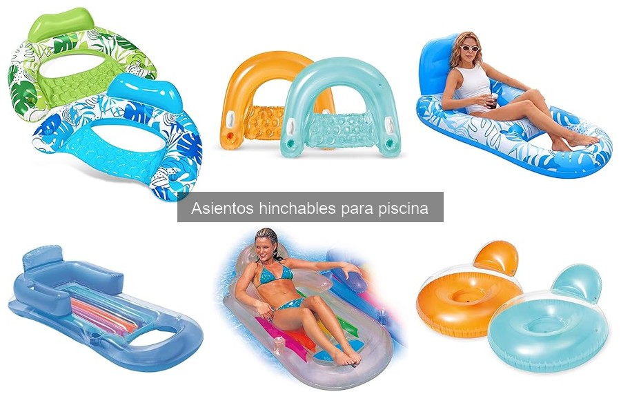 Mejores asientos hinchables para piscina en 2023
