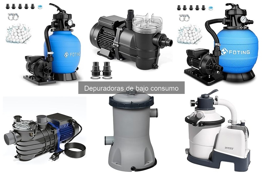 Mejores depuradoras de bajo consumo para piscinas pequeñas