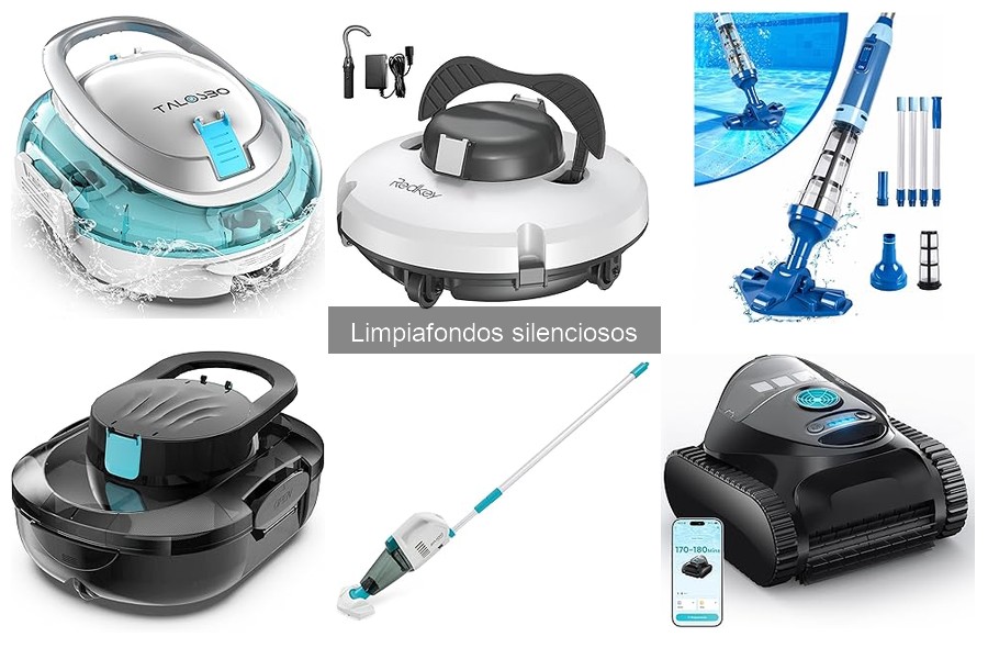 Mejores limpiafondos silenciosos para piscinas desmontables 2023