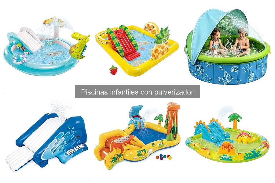 Mejores lugares para comprar piscinas infantiles con pulverizador