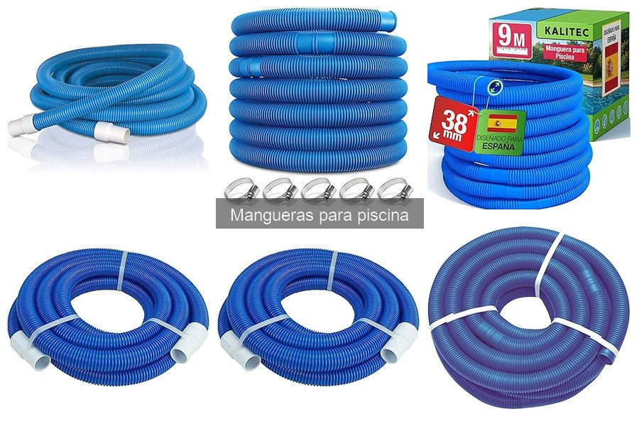 Mejores mangueras para piscina: comparativa y características