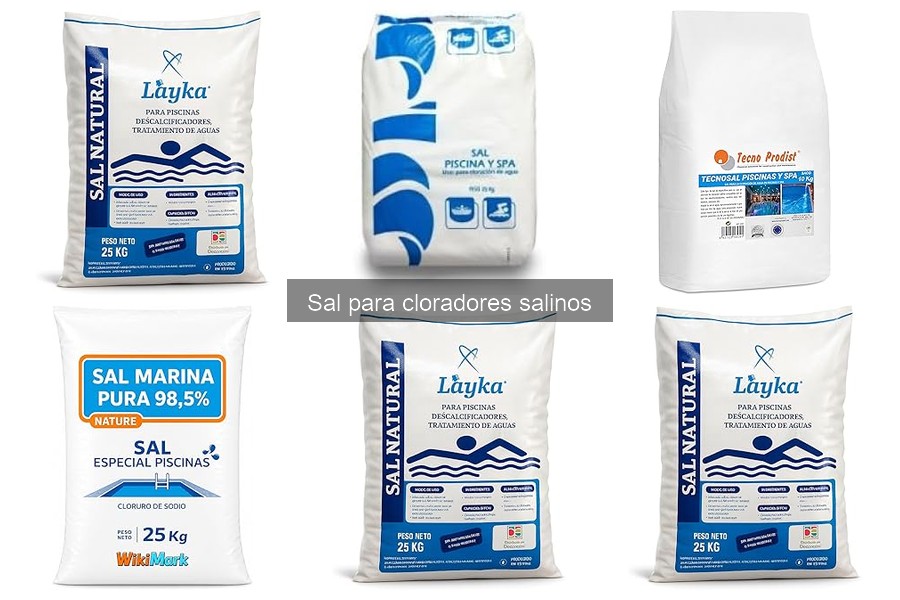 Mejores marcas de sal para cloradores salinos en 2023