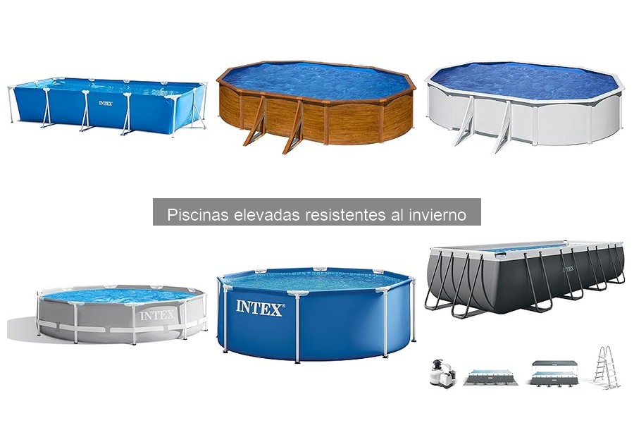Mejores Piscinas Elevadas Resistentes al Invierno: Comparativa