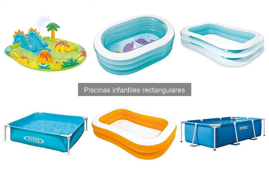Mejores piscinas infantiles rectangulares para este verano