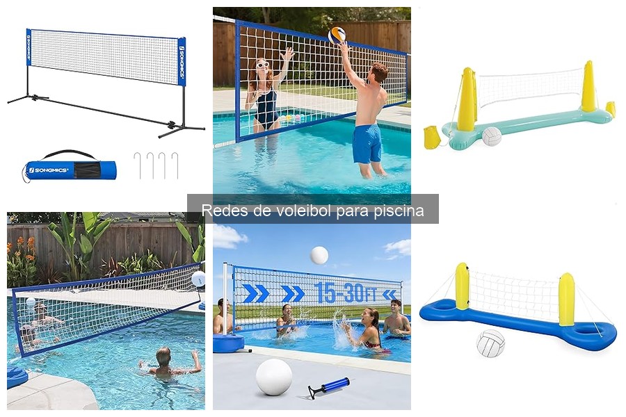 Mejores redes de voleibol para piscina según presupuesto