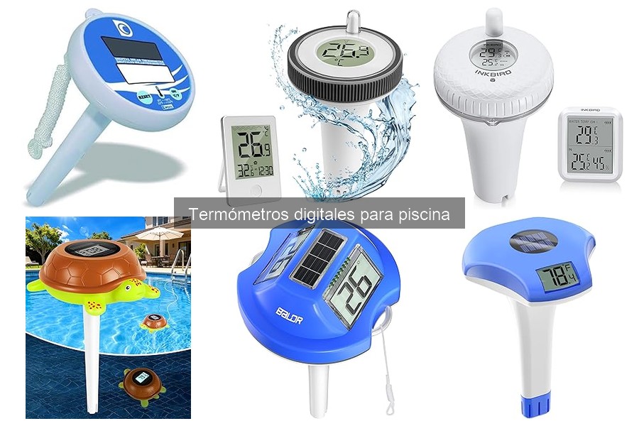 Mejores termómetros digitales para piscinas en 2023