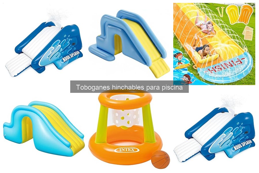 Mejores toboganes hinchables para niños: comparativa 2023