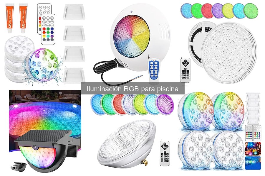 Mejores Zonas para Instalar Luces RGB en Piscinas