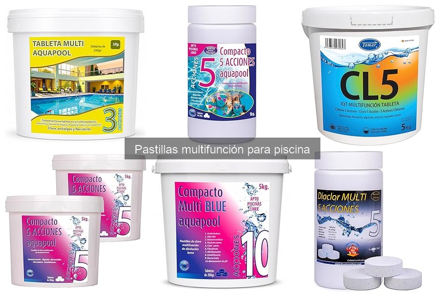 Mitos y realidades sobre pastillas multifunción para piscina