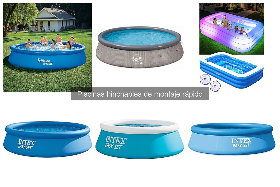 Opiniones sobre las Mejores Piscinas Hinchables de Montaje Rápido