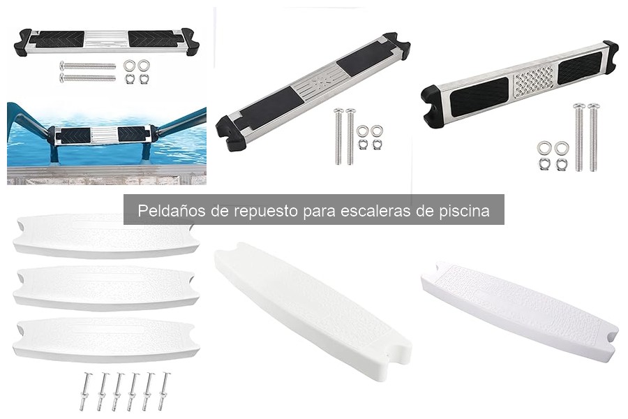 Peldaños de repuesto: Seguridad en escaleras de piscina