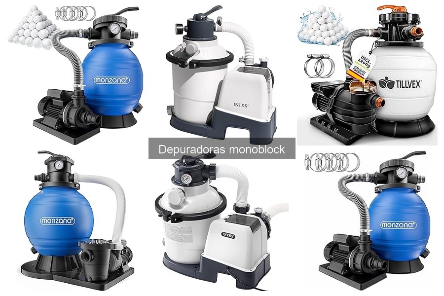 Precios de depuradoras monoblock y dónde comprarlas