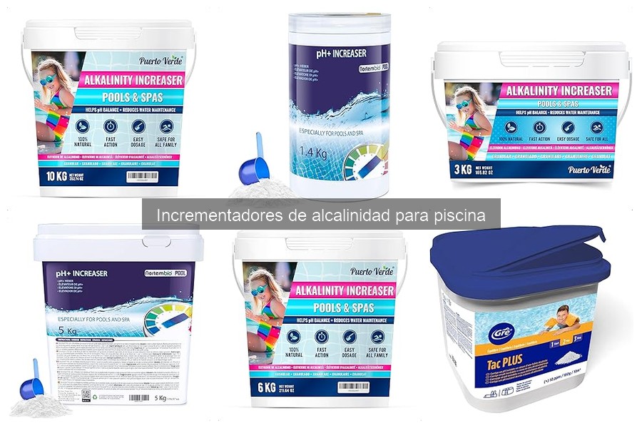 Precios de Incrementadores de Alcalinidad para Piscinas