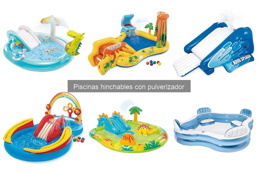 Precios de piscinas hinchables con pulverizador: guía 2023