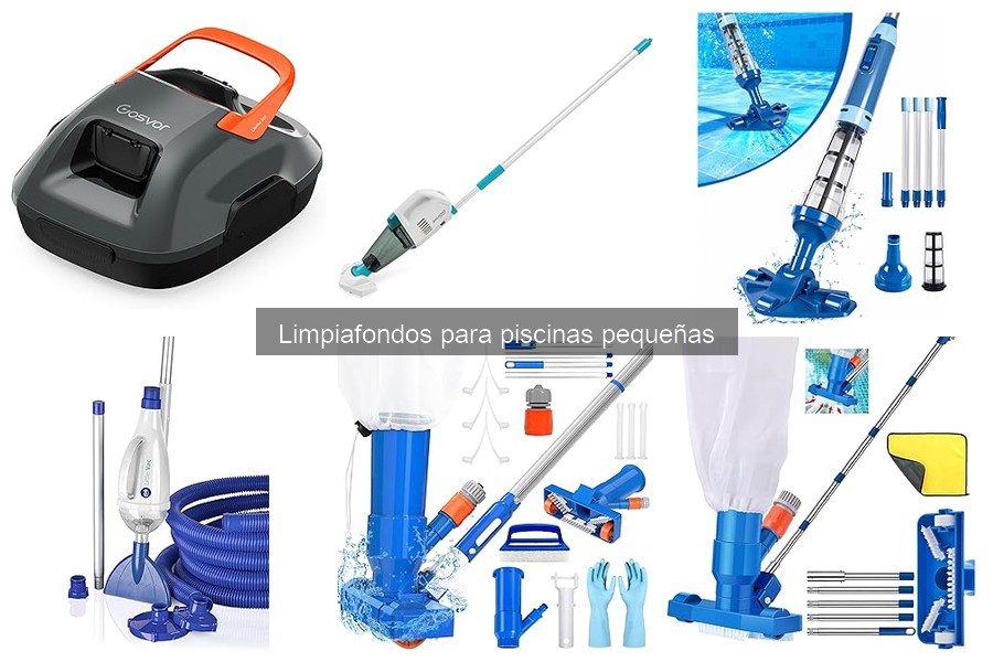 Problemas comunes con limpiafondos para piscinas pequeñas