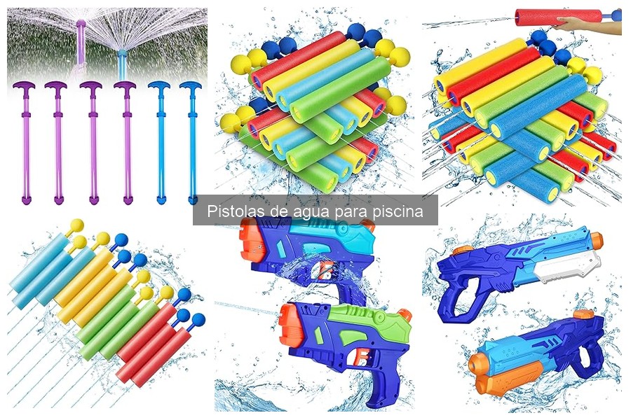 Problemas comunes con pistolas de agua para piscina