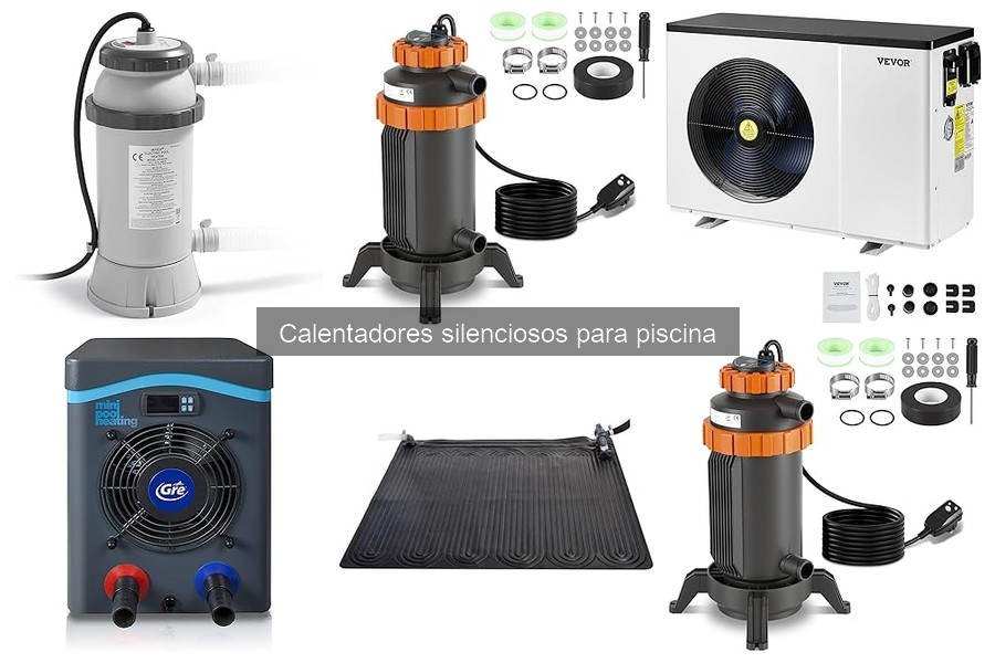 Problemas comunes de calentadores silenciosos para piscina