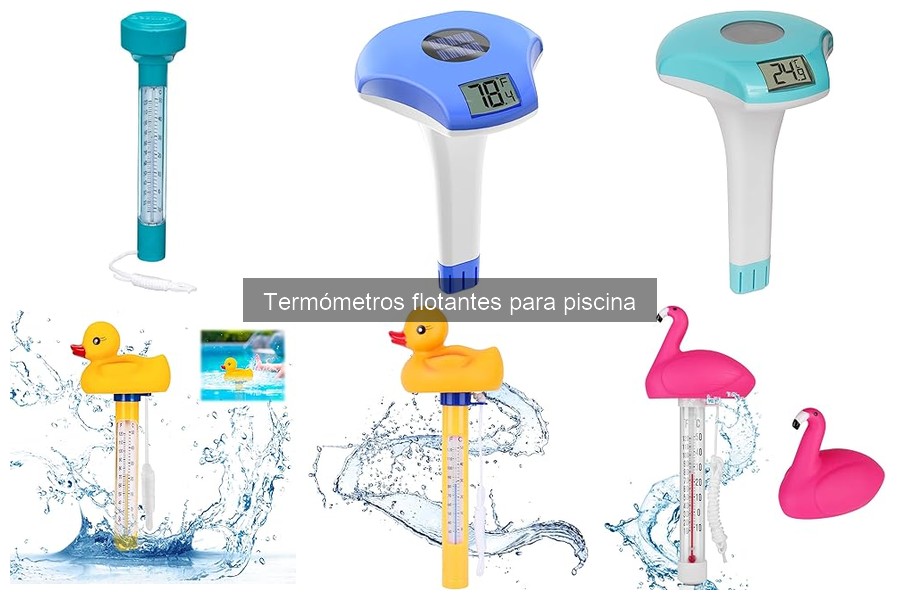 Problemas comunes de termómetros flotantes para piscina