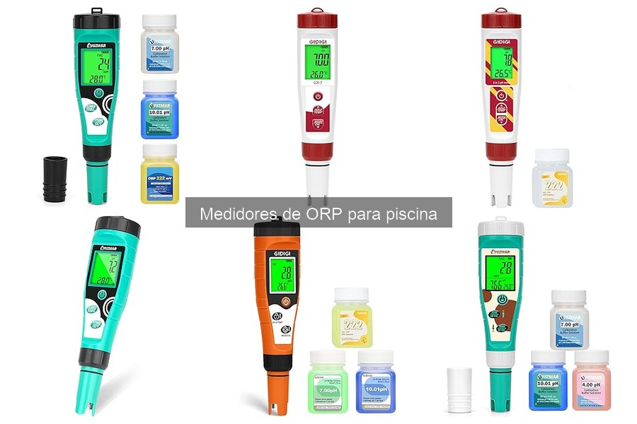 Problemas del agua de piscina que detecta un medidor de ORP