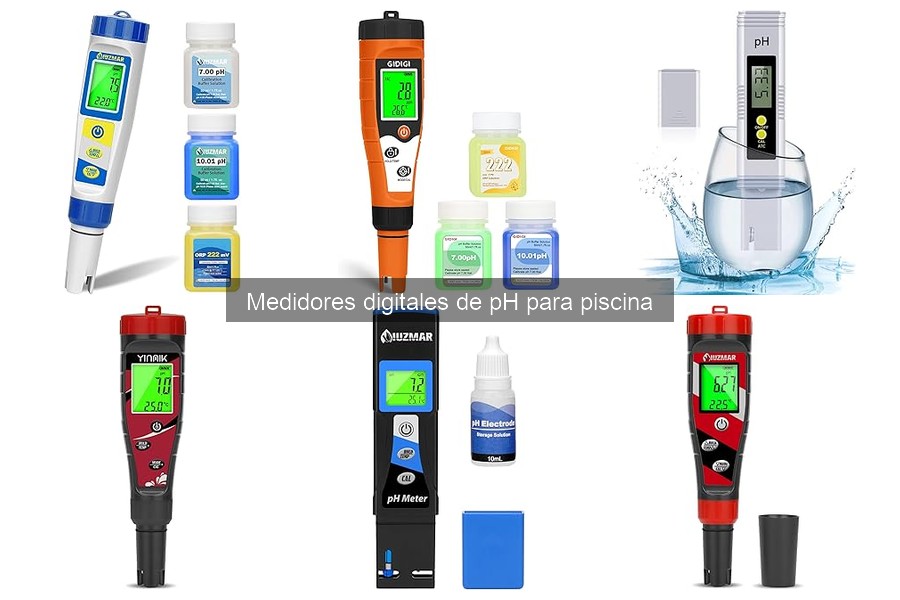 ¿Qué es un medidor digital de pH para piscina?
