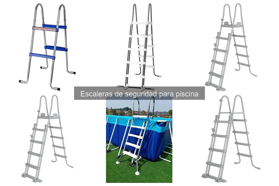 ¿Qué es una escalera de seguridad para piscina?