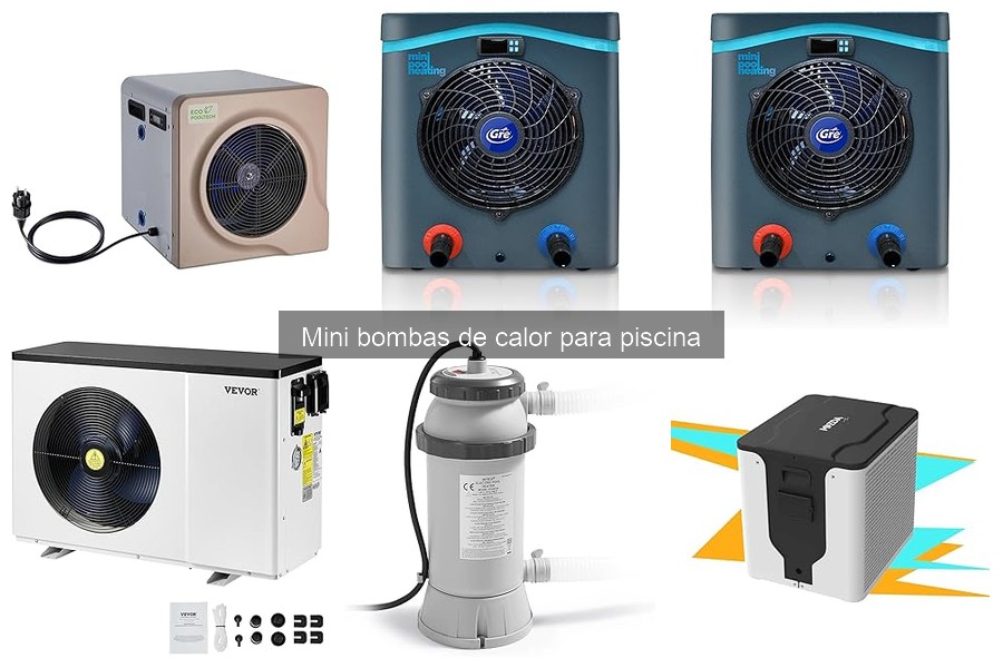 ¿Qué es una mini bomba de calor para piscina?