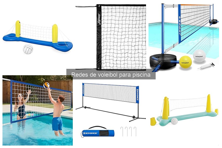 ¿Qué es una red de voleibol para piscina? Características y Funciones