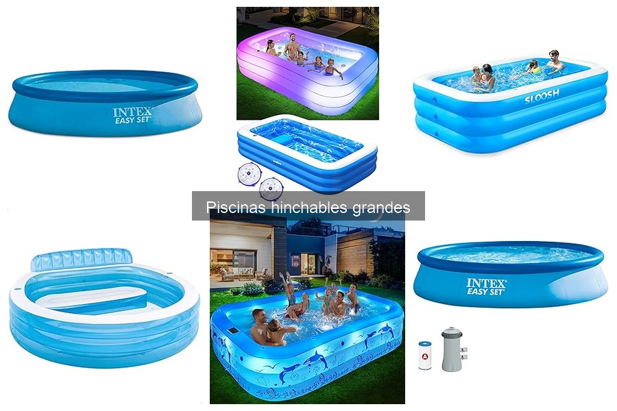 ¿Qué son las piscinas hinchables grandes? Guía 2023