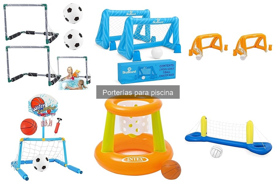 ¿Qué son las porterías para piscina? Tipos y usos explicados