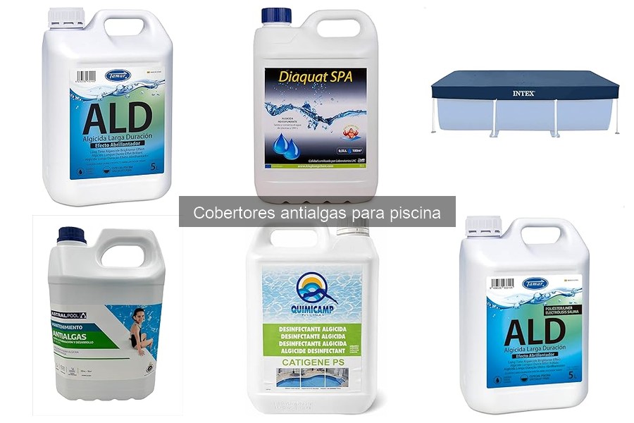 ¿Qué son los cobertores antialgas para piscina?