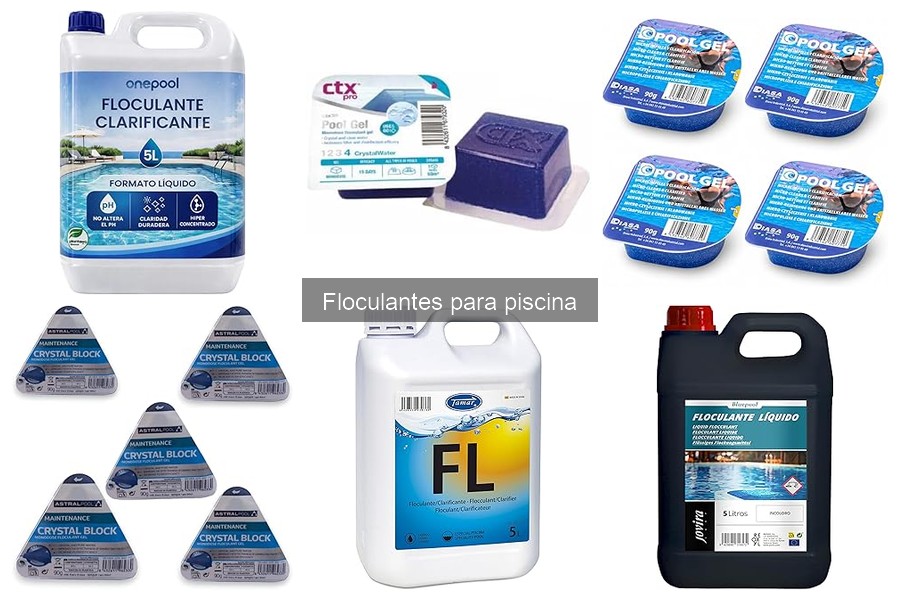 ¿Qué son los floculantes para piscinas? Descubre su función