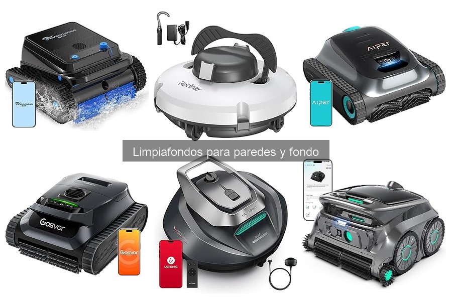 ¿Qué son los limpiafondos para piscinas desmontables?