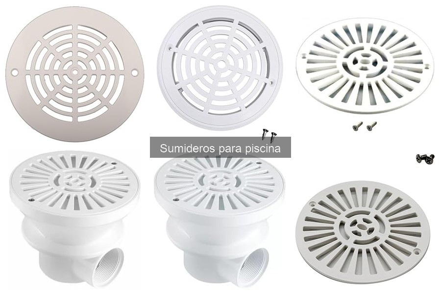 Recomendaciones de seguridad para sumideros de piscina