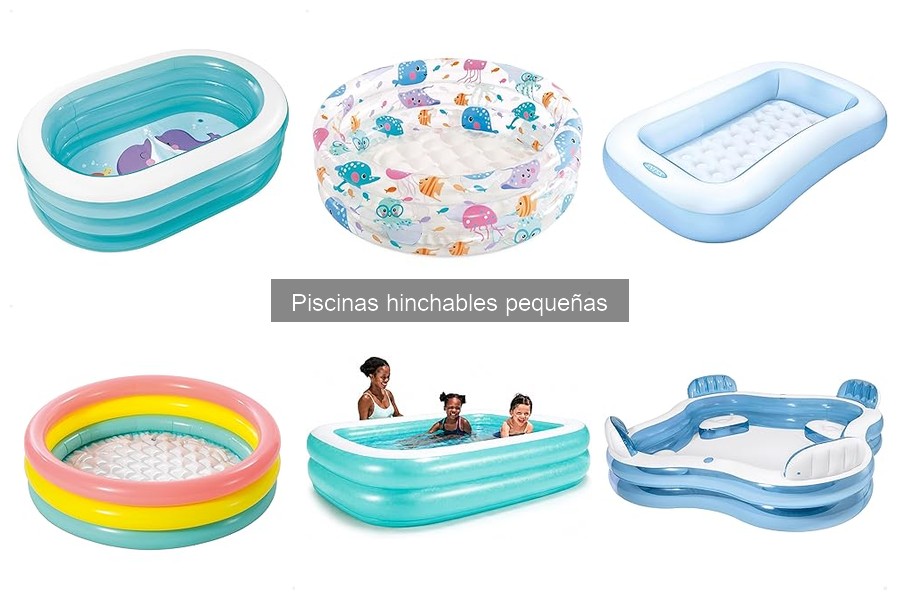Seguridad en piscinas hinchables pequeñas para niños