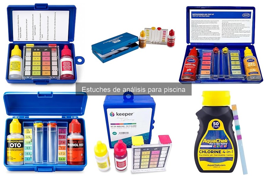 Testimonios sobre Estuches de Análisis para Piscina